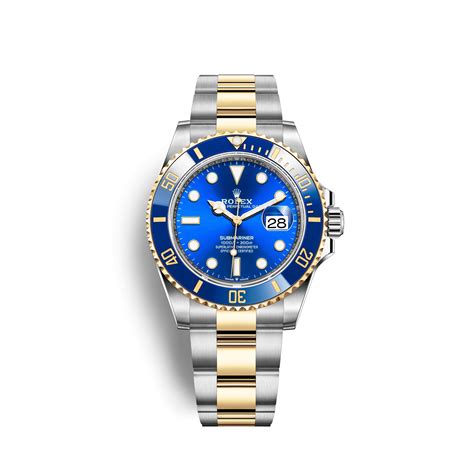 rolex submariner stainless and gold|rolex submariner 126613lb for sale.